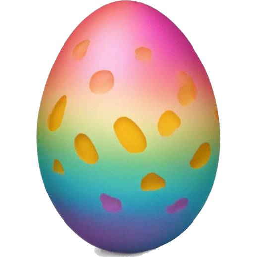 dyed easter egg emoji