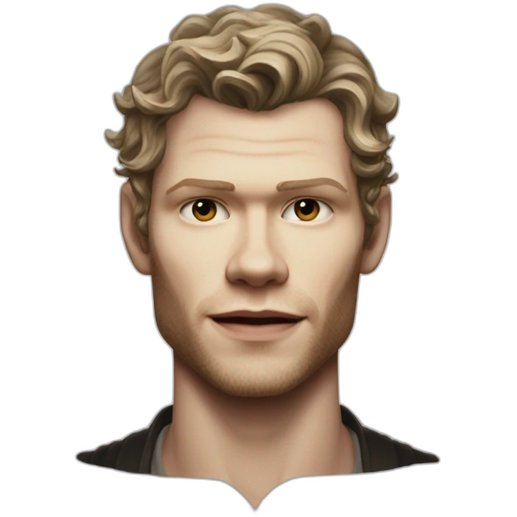 Klaus mikaelson Joseph morgan realistic detailed emoji