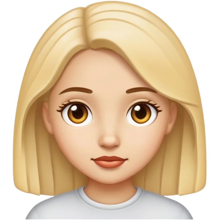 girl with  emoji