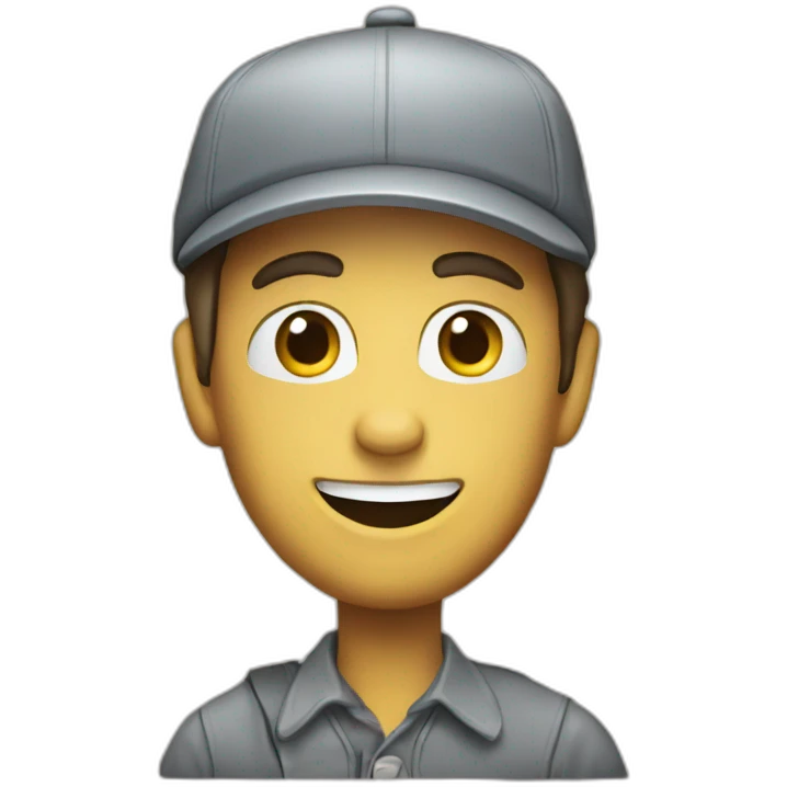 Newspaper newsboy emoji