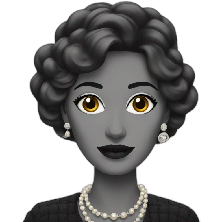 CHANEL woman emoji