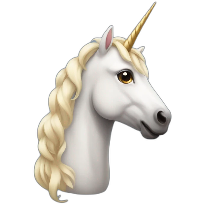 slow unicorn emoji