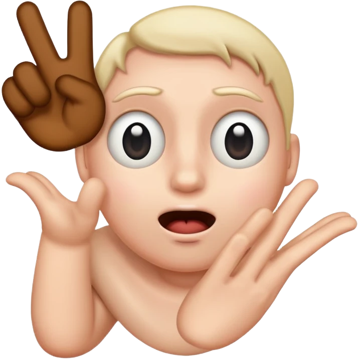 Reaction to messages with "this" text emoji