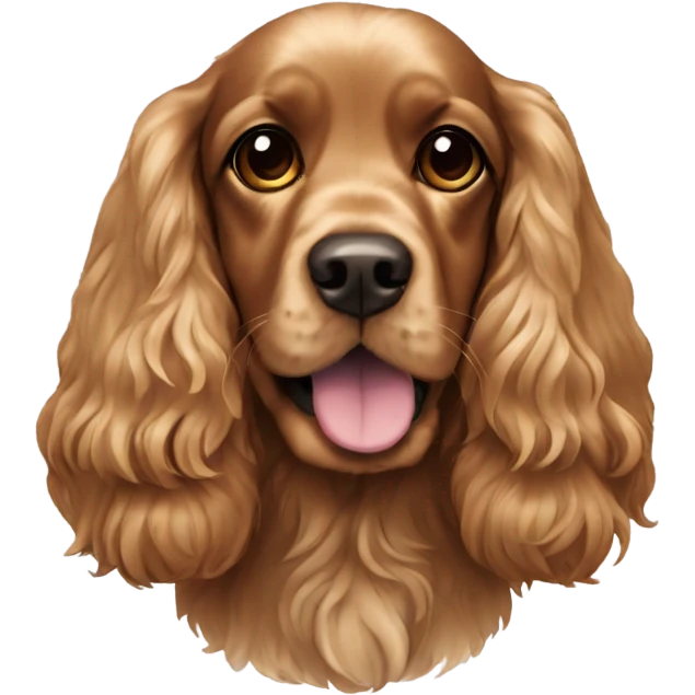 Cocker spaniel emoji