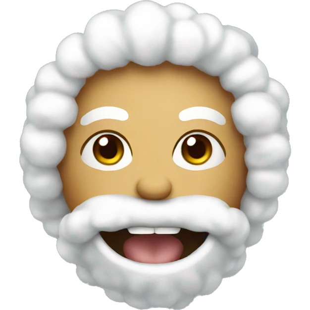 Cotton mouth emoji