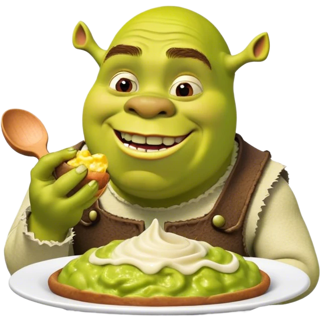 shrek who eat emoji