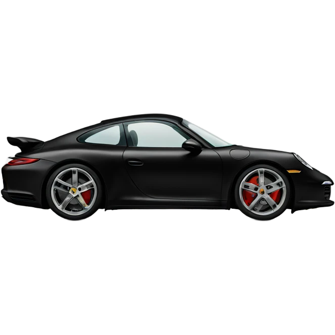 Black Porsche  emoji