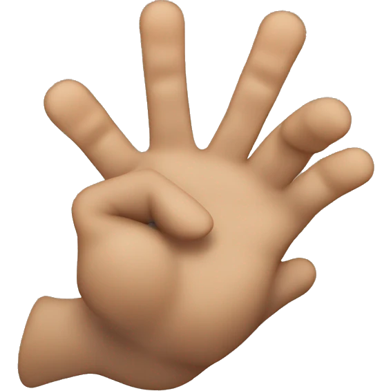 finger pointing first person pov emoji