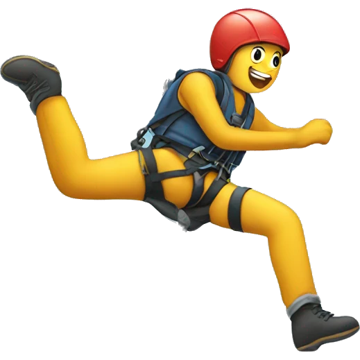 Bungee jumping  emoji