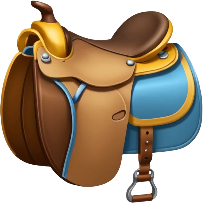 painting saddle emoji
