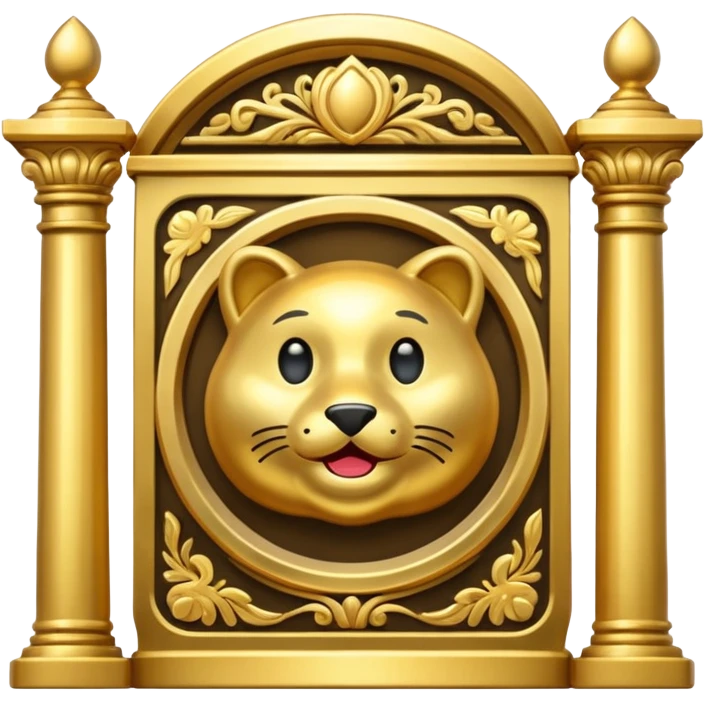 bank color gold emoji