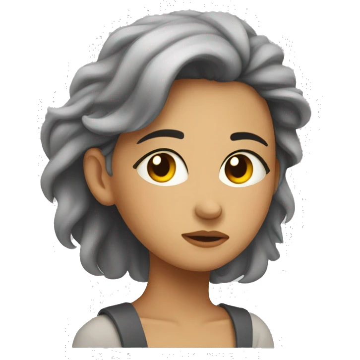 sleepy girlactivity emoji