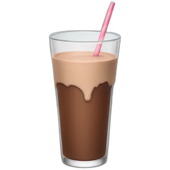 Chocolate milk  emoji
