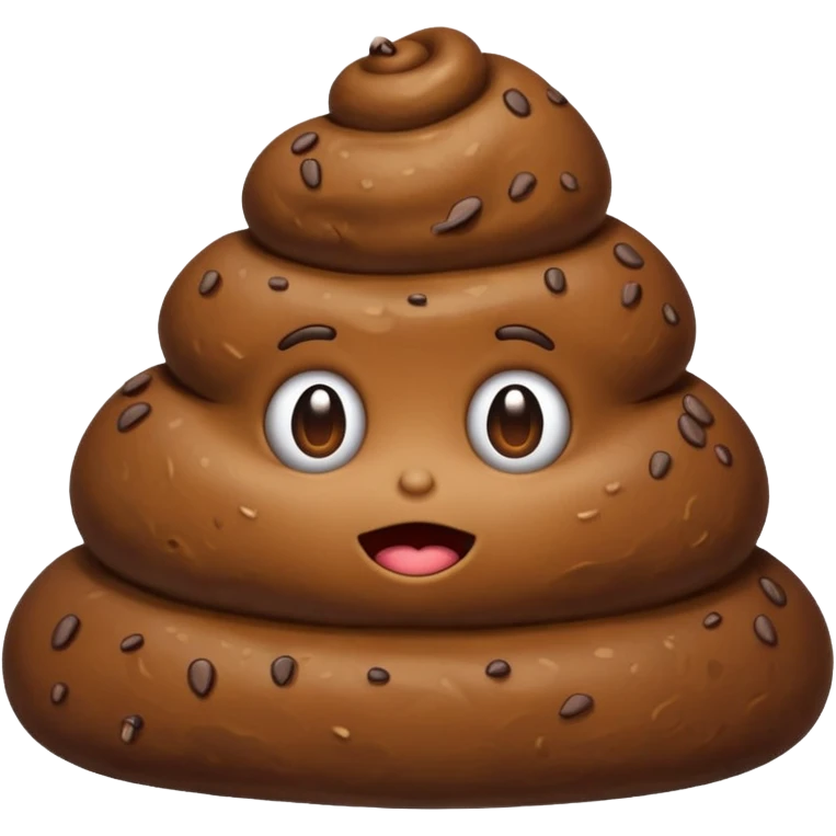 plain poop  emoji
