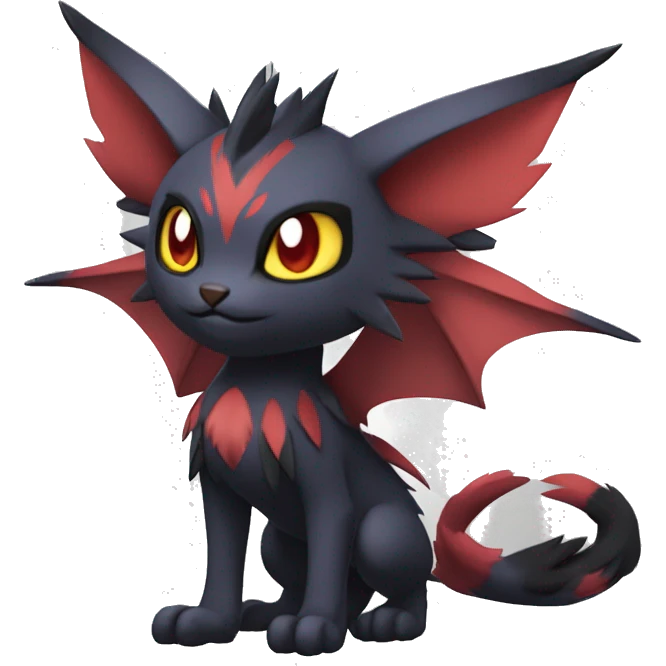 Noivern-Litten-Zorua full body emoji