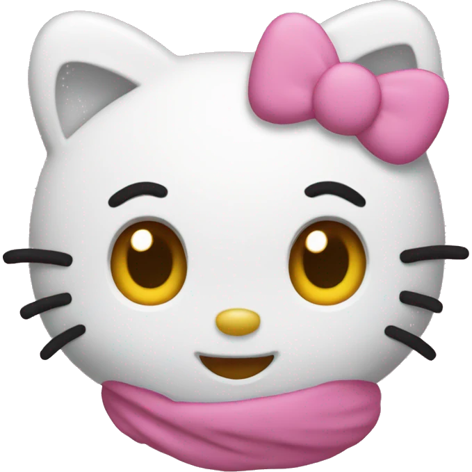 Hello kitty emoji