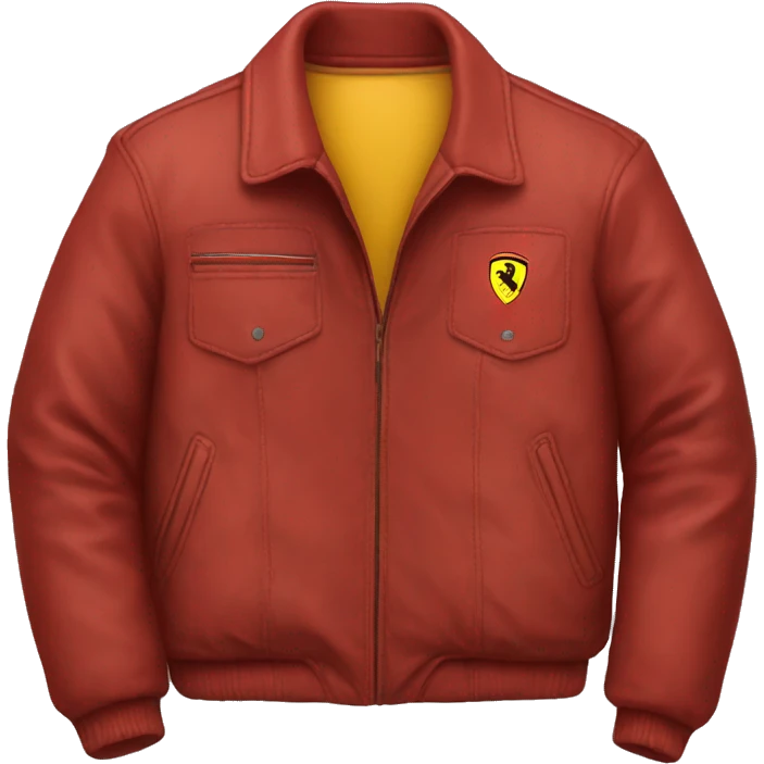 ferrari jacket emoji