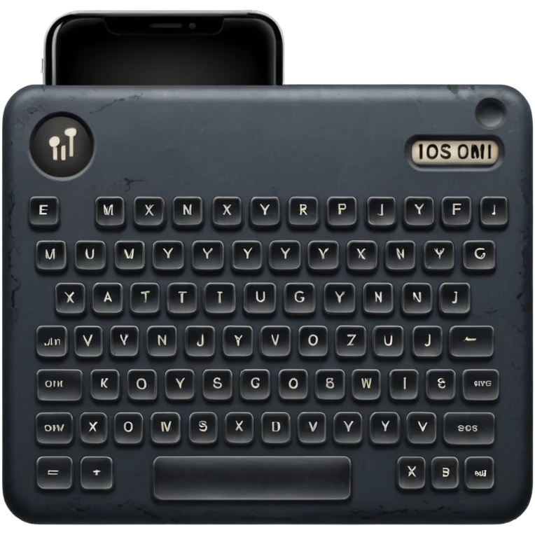 old keyboard  emoji