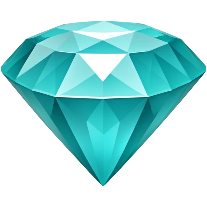 Turquoise Diamond emoji