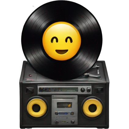 Vinyl records emoji