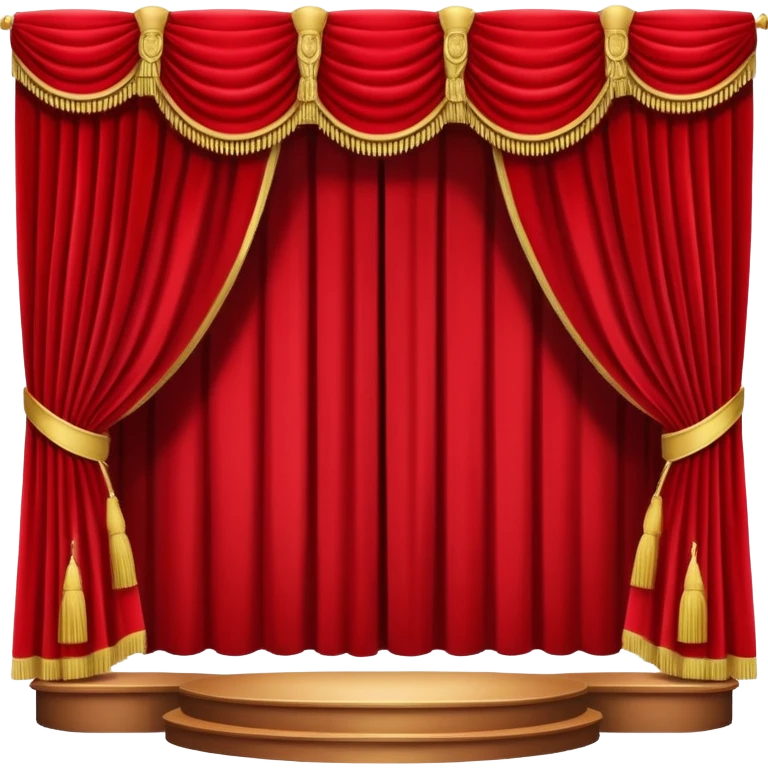 stage with curtains emoji