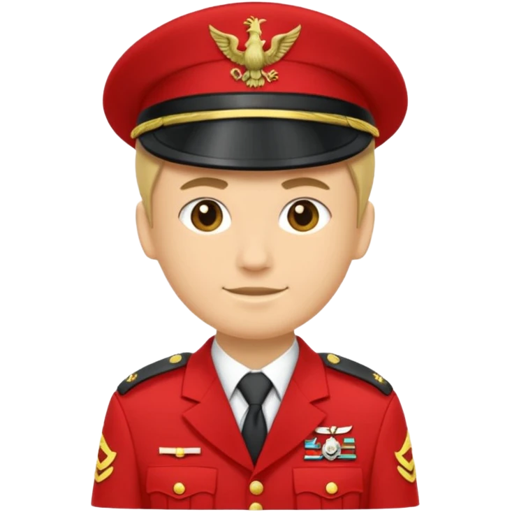 Soldaten in Tarnfarbe der salotiert und den SAS Buchstaben auf der Mütze und Uniform emoji