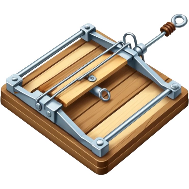 Classic Mouse trap emoji