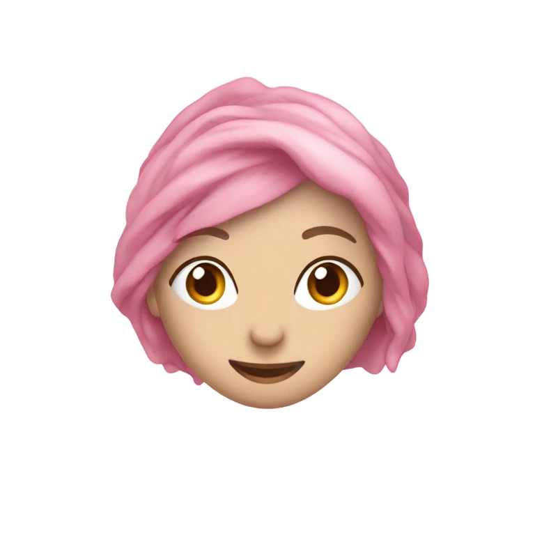 coração rosa claro com laço branco  emoji