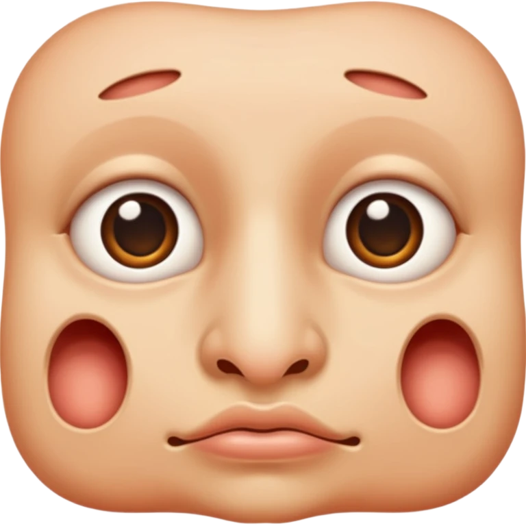 ONLY NOSE WITHOUT FACE emoji