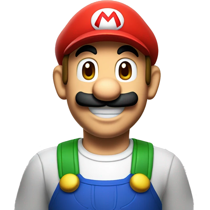 nintendo mario happy emoji