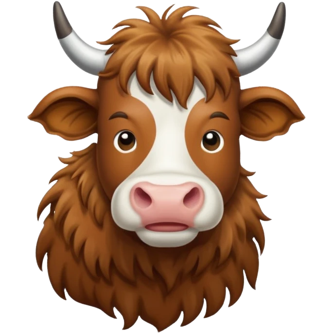 Scottish cow  emoji