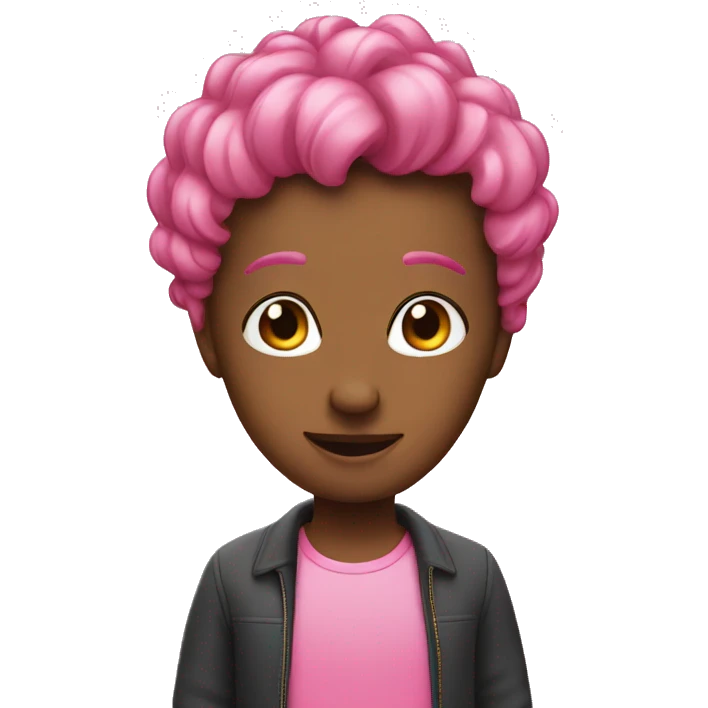 Pink emojis emoji