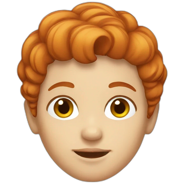 redhead emoji