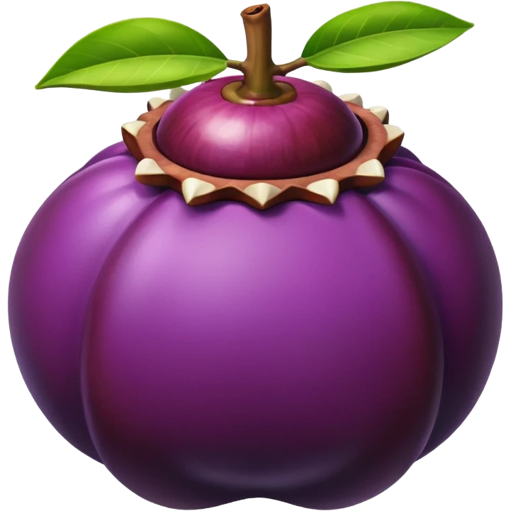 mangosteen emoji