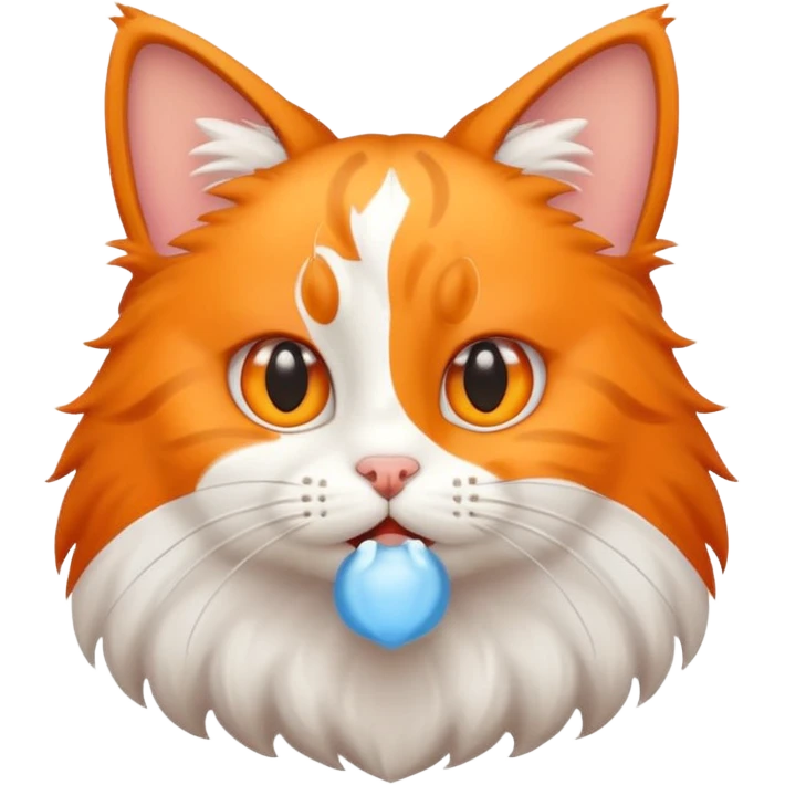 a super cute cat in Tom ang Jerry emoji