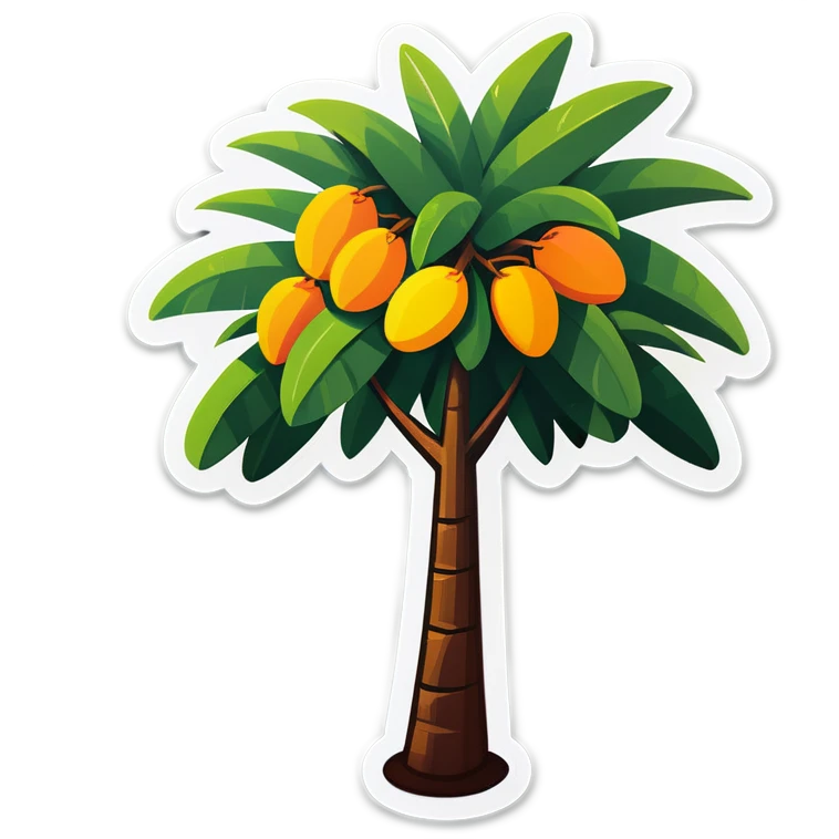 Mango tree  emoji