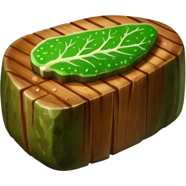 Green steak emoji