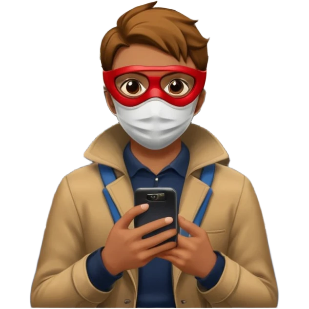 Rider with phone,Metro Riders, inside metro train, no transparent, with background,full image , negative transparent. emoji