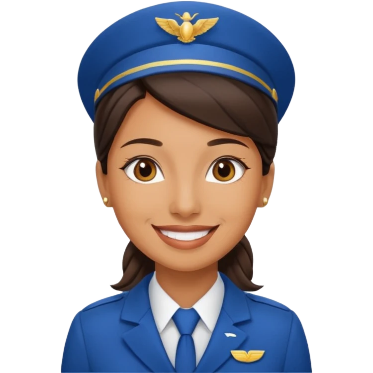 coworkers flight attendant  emoji
