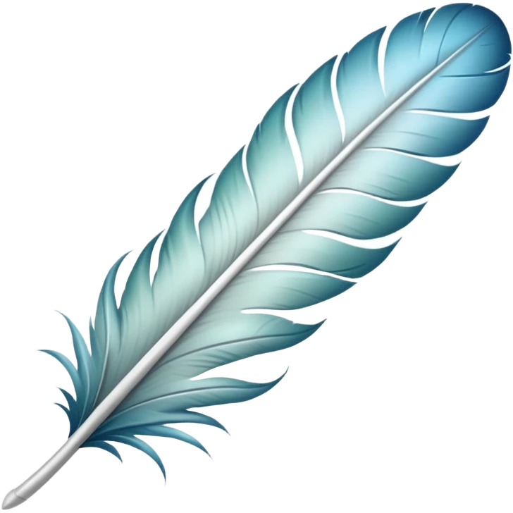 
Feather with Kori pattern emoji