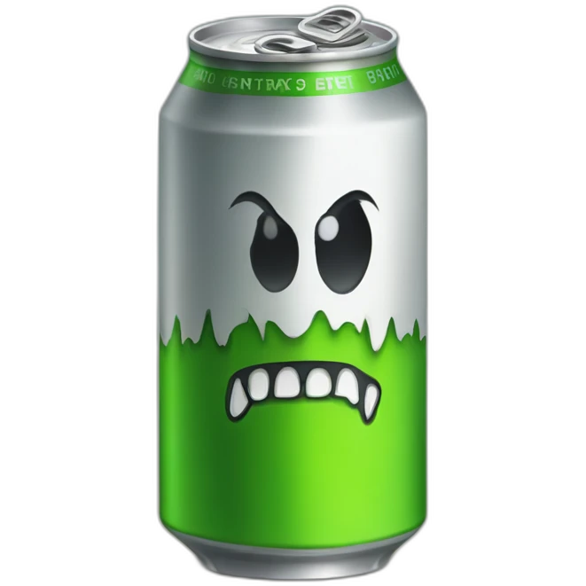 Monster Energy Drink jerrican emoji