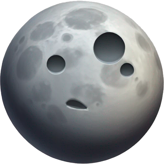Drurian moon cak emoji