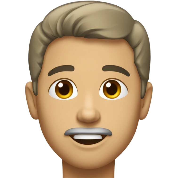 se gratter l’avant bras de manière paniquer  emoji