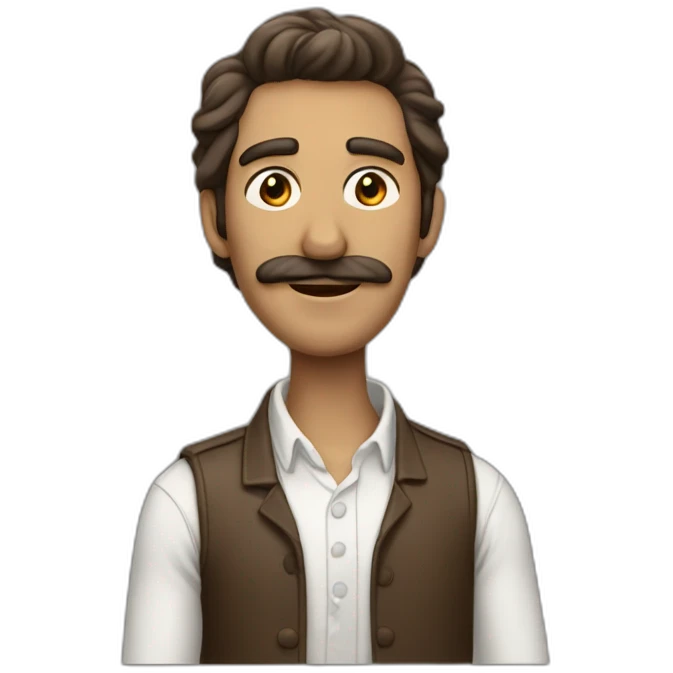 Homme chokbar emoji