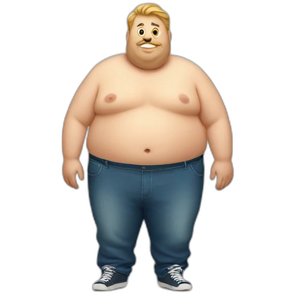 fat man  emoji