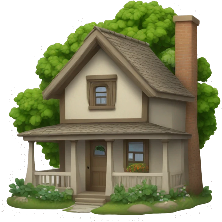Cottagecore house emoji