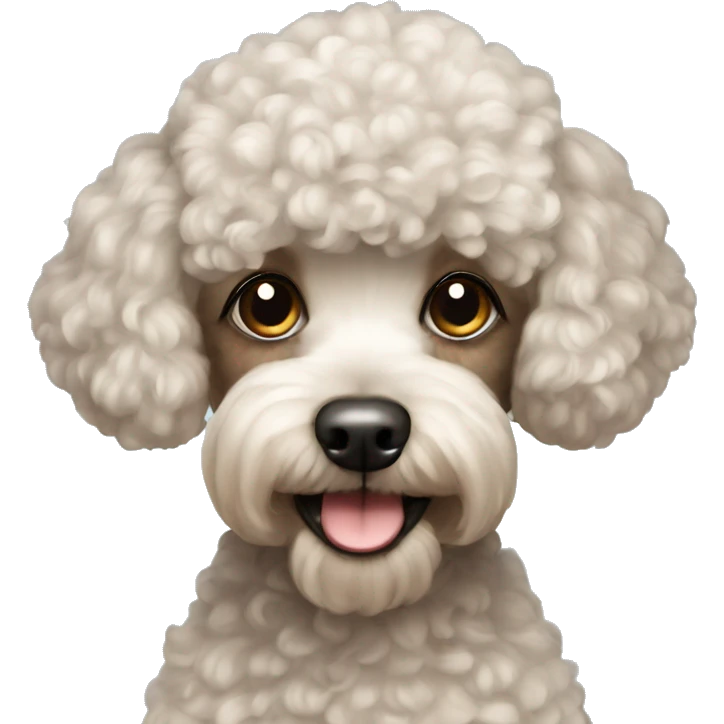 Toy poodle  emoji