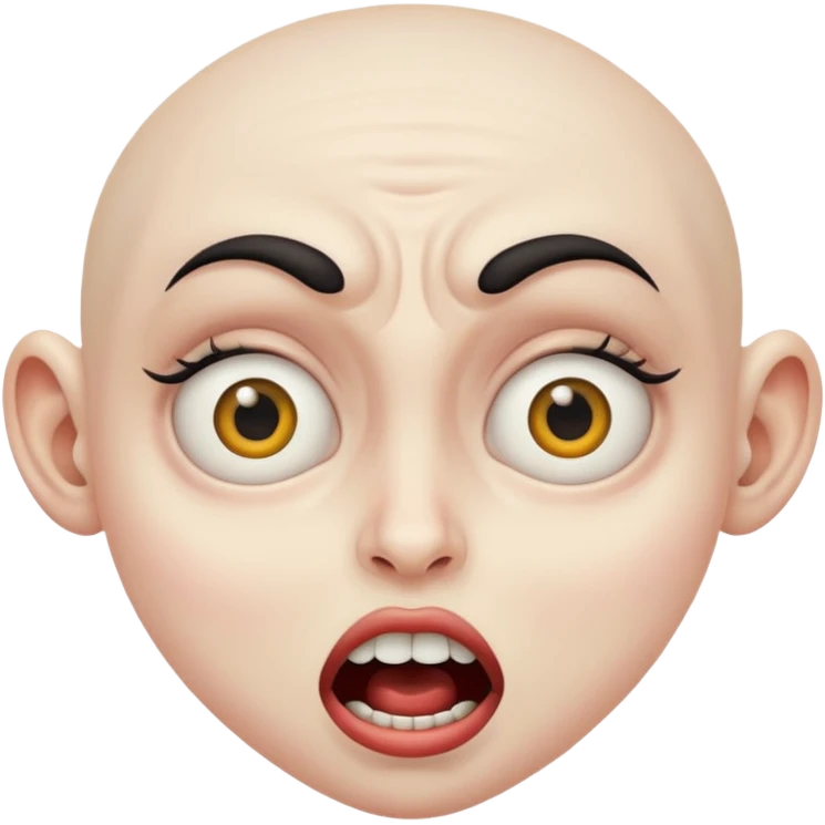 Crazy face  emoji