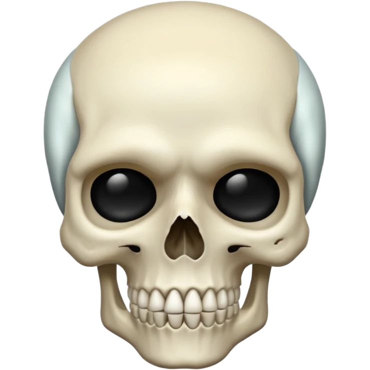 Skull face emoji
