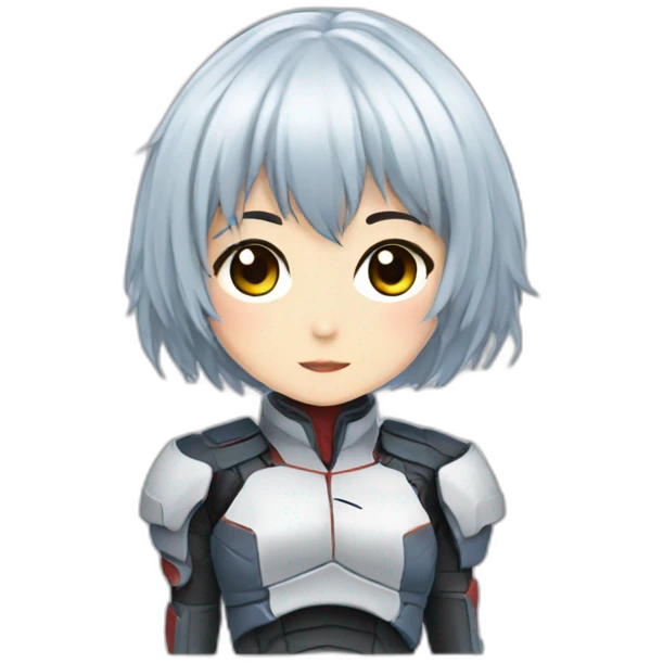 rei ayanami emoji Chibi emoji